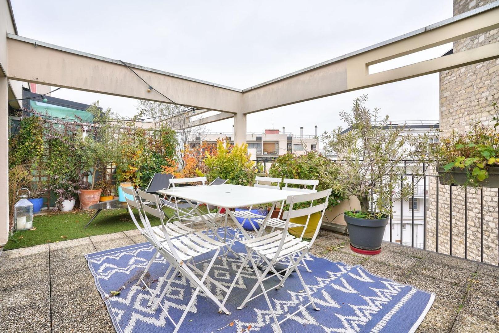 Guestready - Apt Confortable Avec Terrasse Au 18E Paryż Zewnętrze zdjęcie