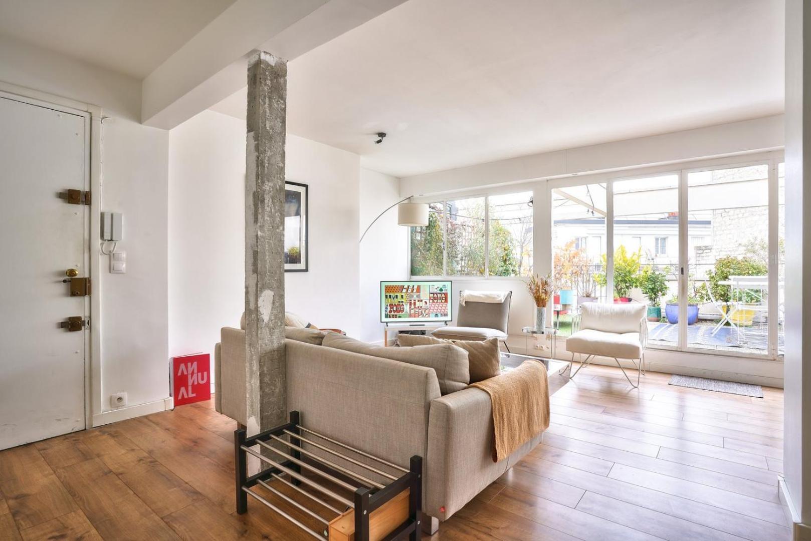 Guestready - Apt Confortable Avec Terrasse Au 18E Paryż Zewnętrze zdjęcie