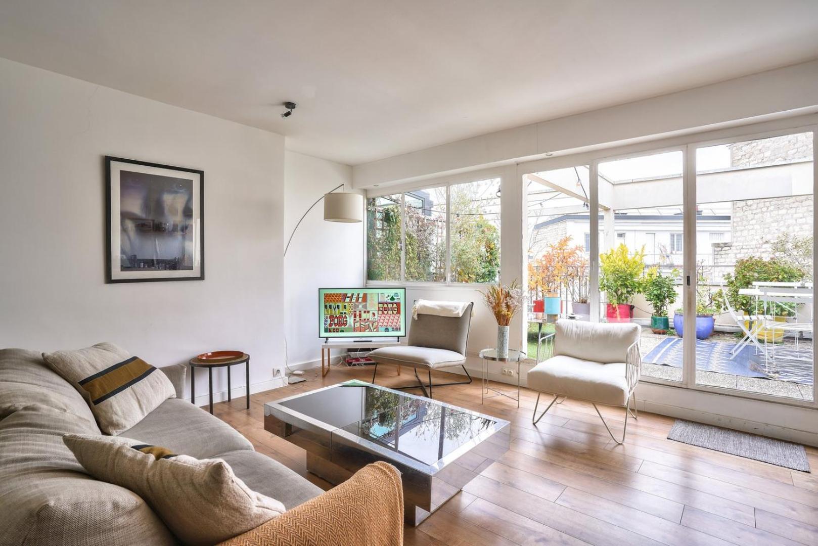 Guestready - Apt Confortable Avec Terrasse Au 18E Paryż Zewnętrze zdjęcie