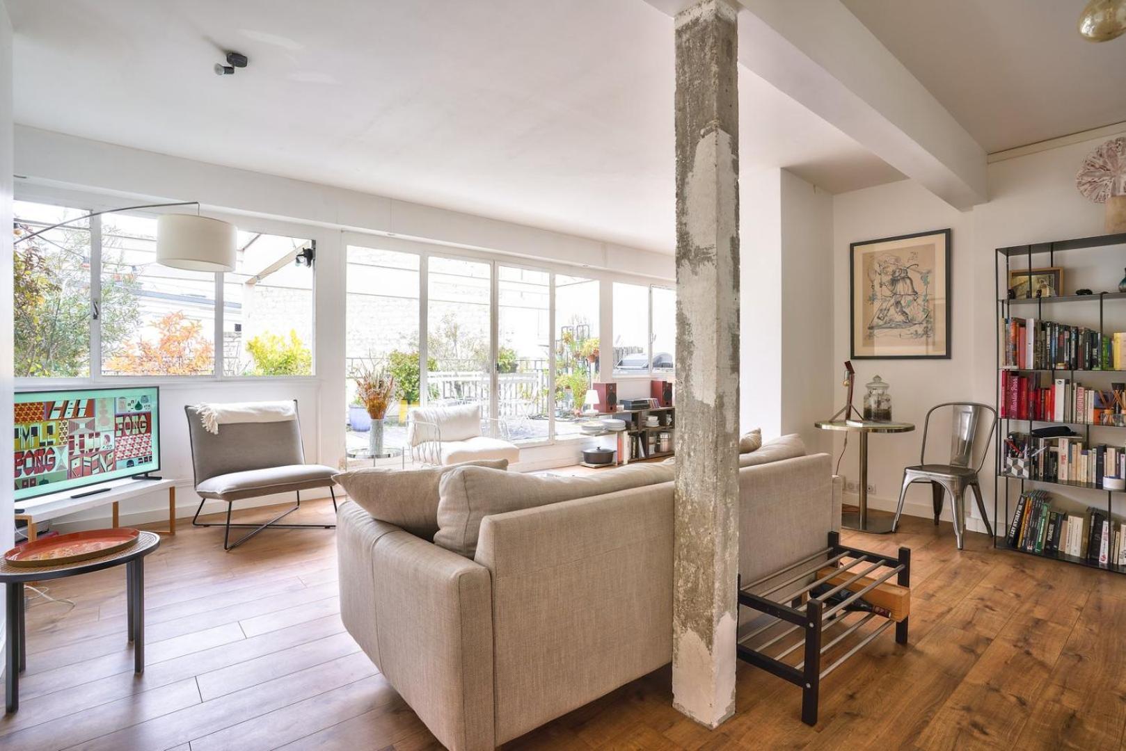 Guestready - Apt Confortable Avec Terrasse Au 18E Paryż Zewnętrze zdjęcie