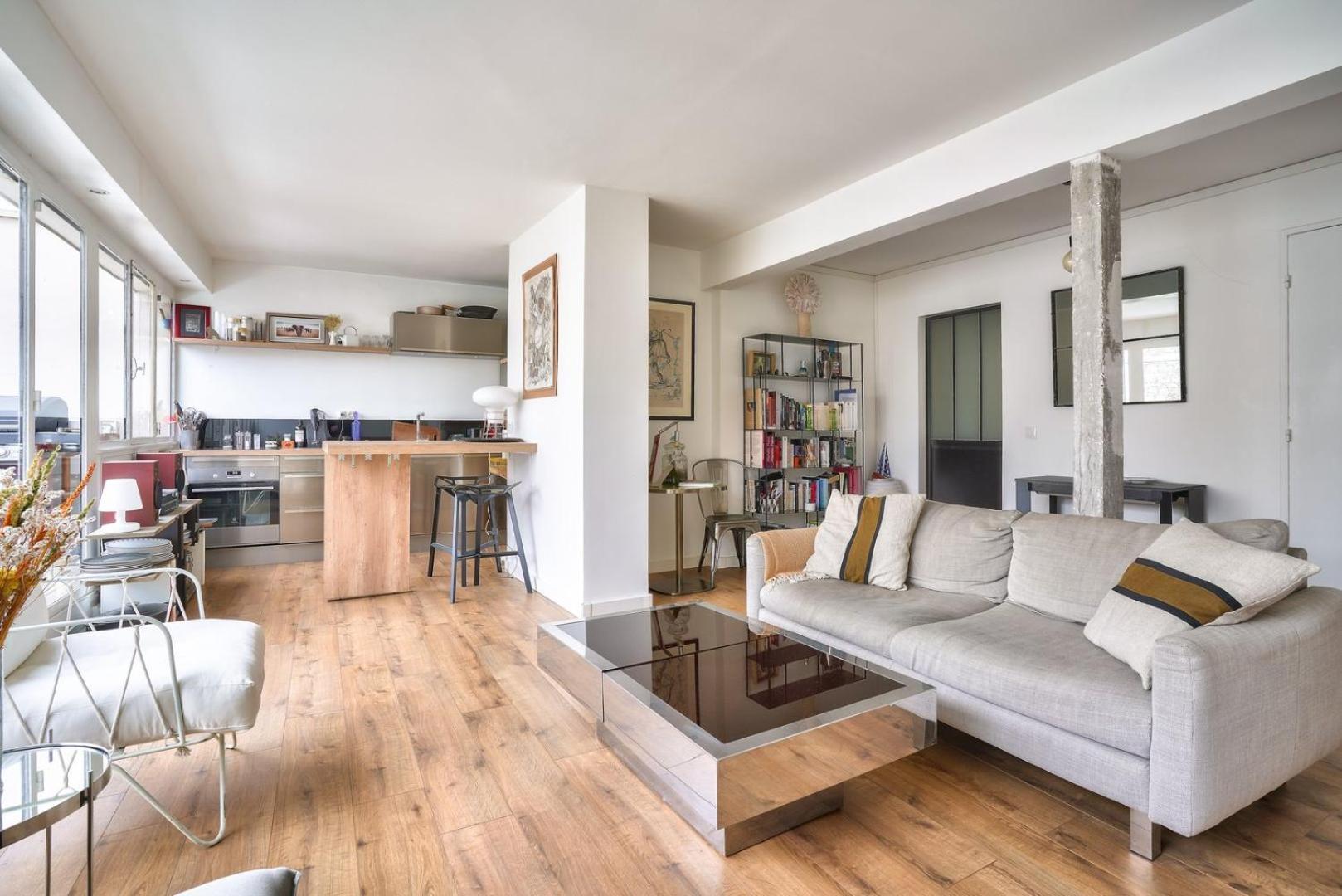 Guestready - Apt Confortable Avec Terrasse Au 18E Paryż Zewnętrze zdjęcie