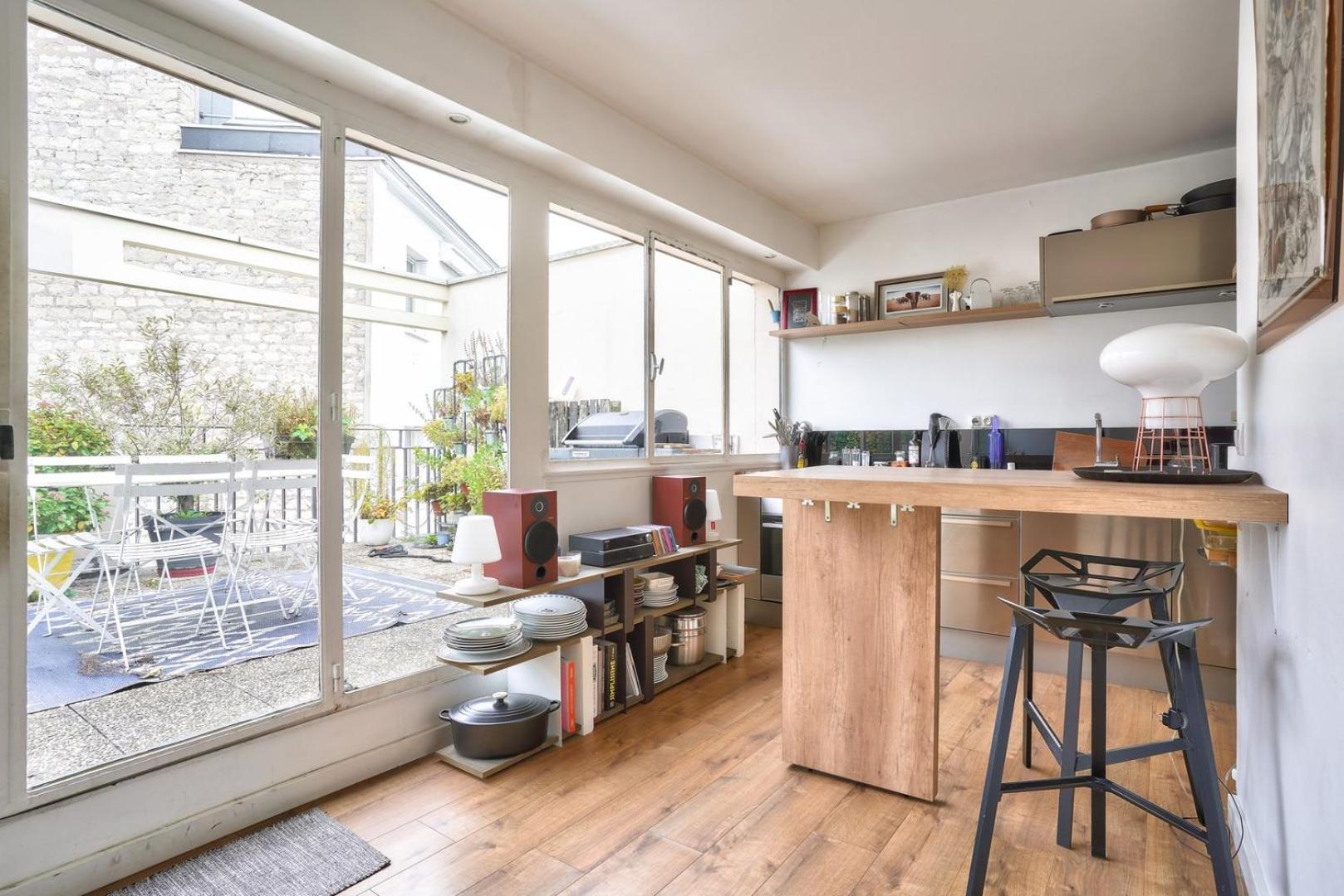 Guestready - Apt Confortable Avec Terrasse Au 18E Paryż Zewnętrze zdjęcie